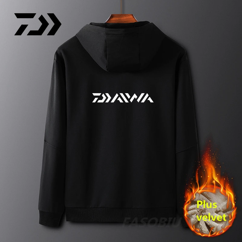 

Daiwa Men's Spring Autumn Fishing Clothing Sports Suit Outdoor Camping Fitness Outfit Fishing Suits Two-piece Fishing Clothes