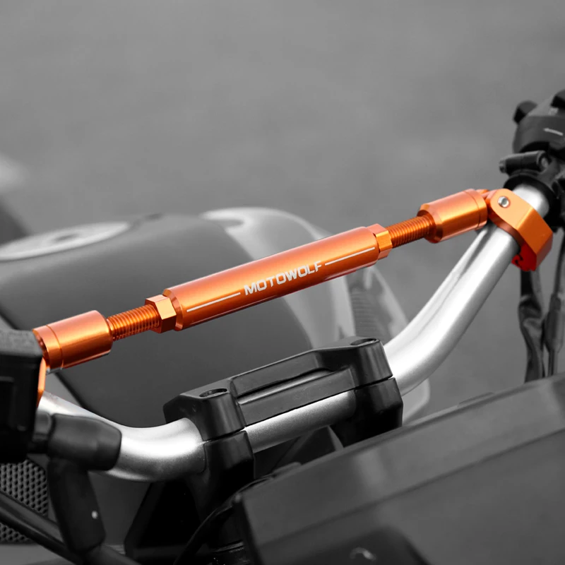 

2018 MOTOWOLF Motorcycle Handlebar Holder Styling Multifunction Very Cool Crossbar Drop Shipping