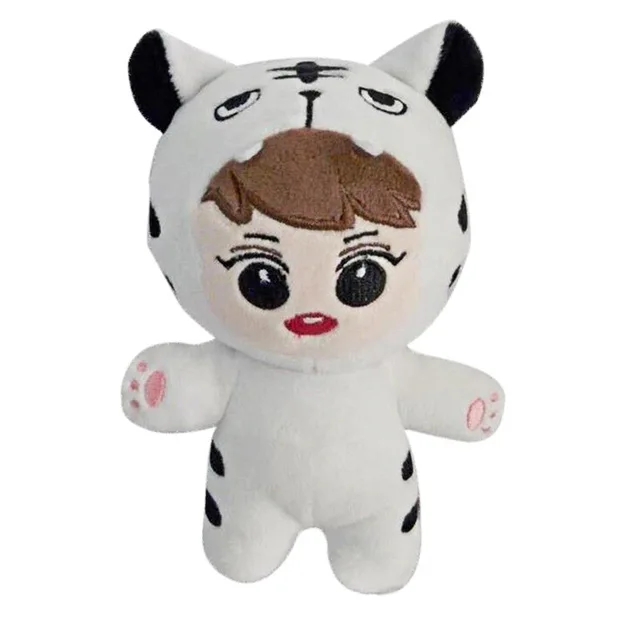 CHAN YEOL 15 см корейские игрушки для животных, плюшевые куклы, мягкие Мультяшные мягкие куклы ручной работы, куклы, мягкие PP хлопковые мягкие куклы, плюшевые игрушки для фанатов, подарки - Цвет: CHAN YEOL