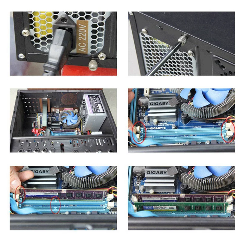 Модуль оперативной памяти для настольного ПК Xiede 2 шт. Ddr 400 1 ГБ Pc-3200 Ddr1 184Pin Dimm МГц Amd
