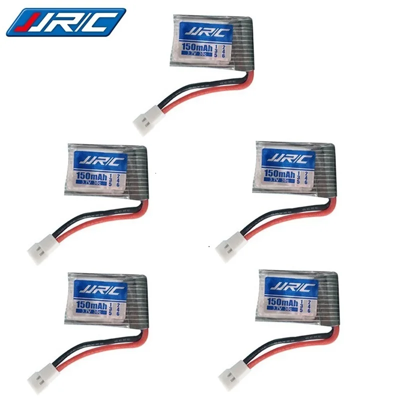 

JJRC H8 3.7V 150mAh Original Battery and 6 in 1 Charger for H8 JJRC H2 H8 H48 H8Mini RC Quadcopter drone part wholesale