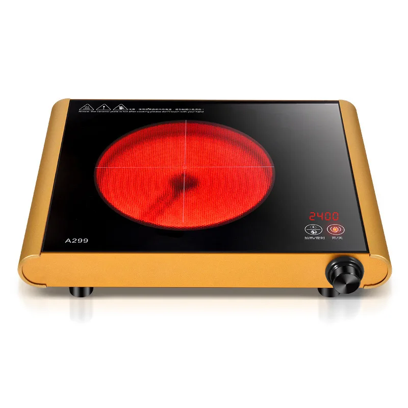 Электрическая керамическая плита домашняя чайная мощная настольная