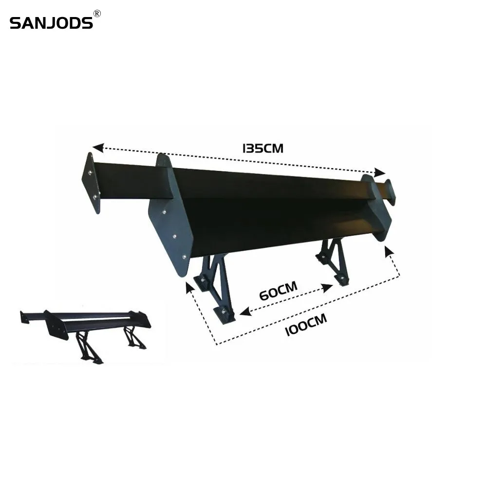 Удлинитель спойлера ДЛЯ Golf 7 Gt алюминиевое легкое сверло тип заднего крыла Для