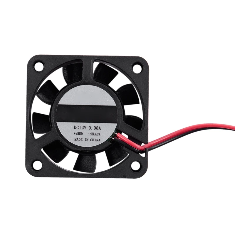 DC 12V 0.1A 2 Pin PC чехол охлаждающий вентилятор для процессора 40mm x 10mm & 4010 9 Blade