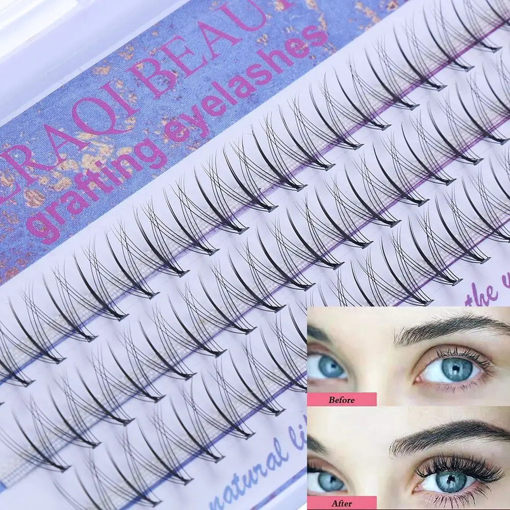 

5 Boxes Grafting Premade Volume Fans Individual Eyelashes Natural Faux Mink Eyelash Extensions 8-12mm Length