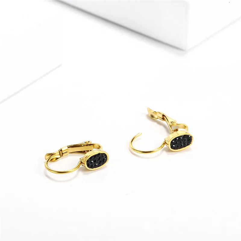 OUFEI ювелирные изделия из нержавеющей стали женские корейские серьги для женщин