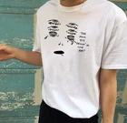 Tumblr гранж белая футболка Fallin' In Love для забавных цитат Футболка Мужская Летняя мода Повседневная Эстетическая искусство футболки наряды