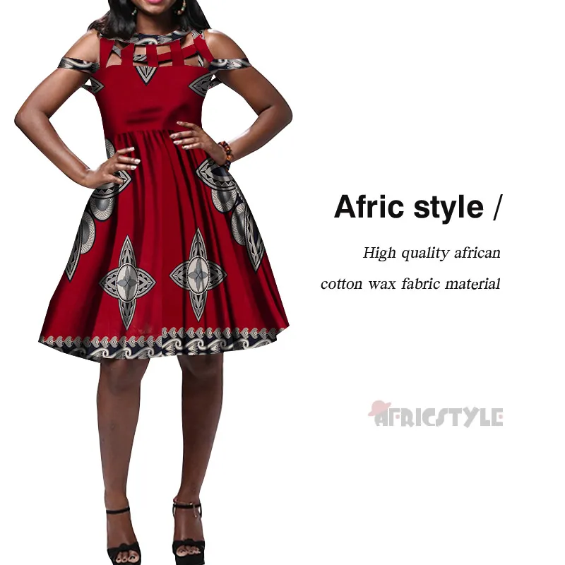 Новинка 2020 африканские платья для женщин одежда с принтом в африканском стиле