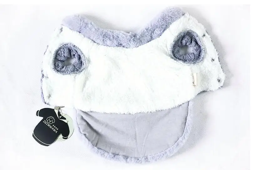 Горячая Распродажа зимняя одежда для собак супер теплые свитера маленьких