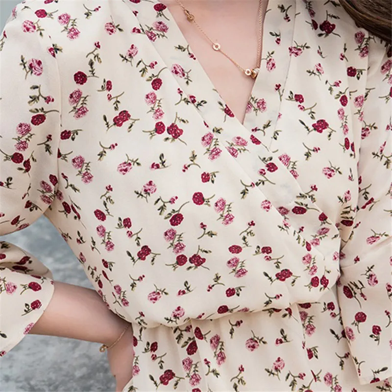 Женское платье лето 2020 новинка большой размер 5XL тонкое шифоновое богема с