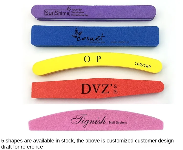 

Manicure tool diamond sponge file, double-sided manicure, rubbing high elasticity, polishing nail file, polishing nail strip