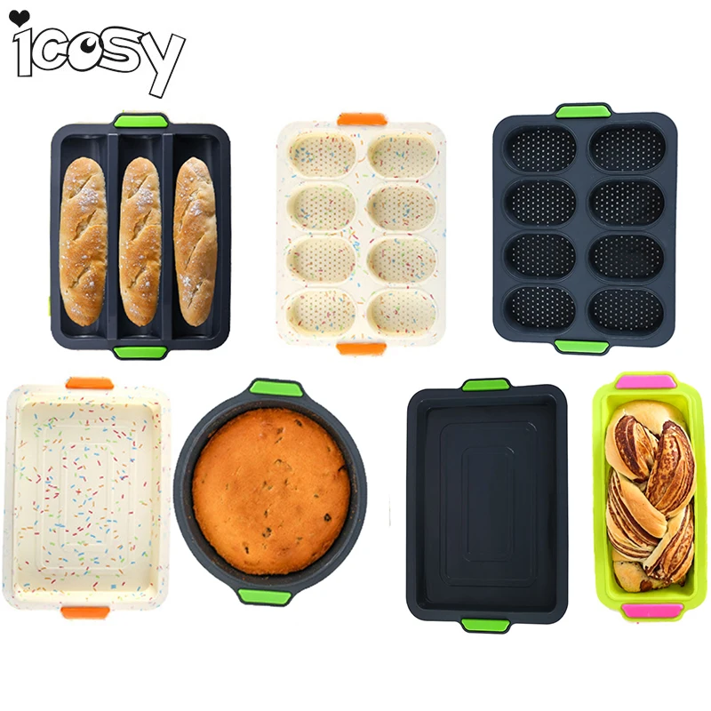 Силиконовая форма для выпечки антипригарная инструменты французского хлеба| |