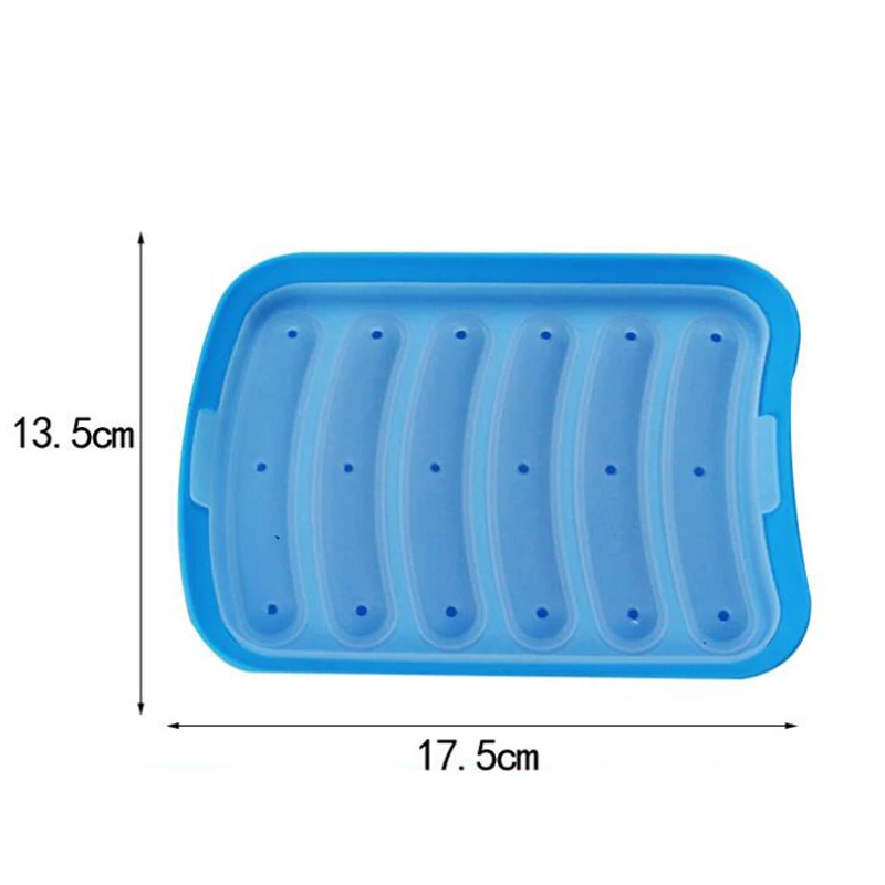 

Silicone Sausage Mold Making Mold DIY Silicone Handmade Burger Hot Dog Manufacturer Reusable Mold Kitchen Accessories