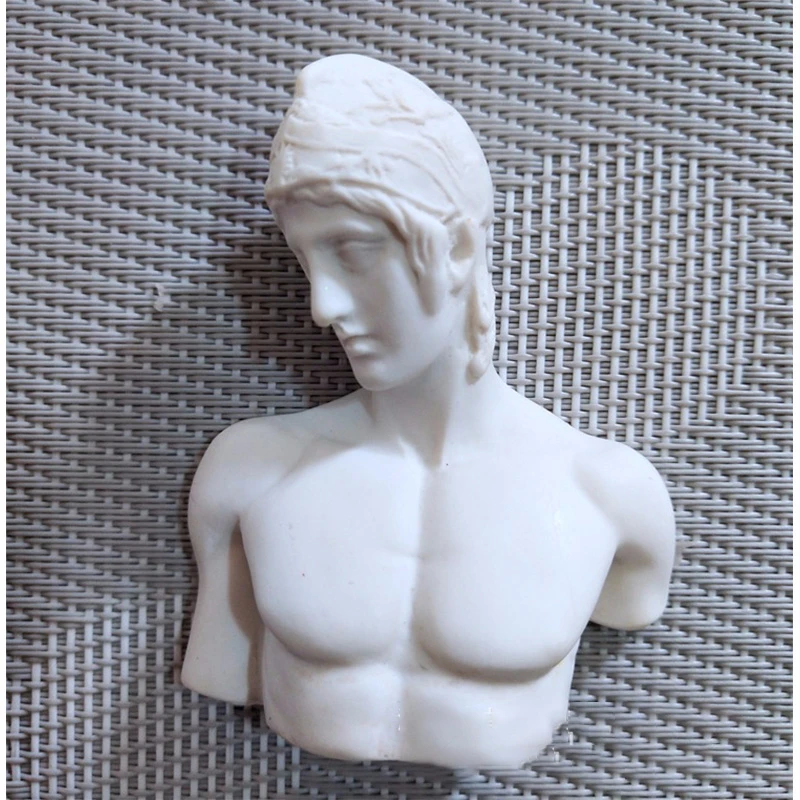 Магнит для холодильника винтажной скульптуры с наклейкой Бетховен, Александр, Бруто, Микеланджело, Аполлон, Римская статуя.