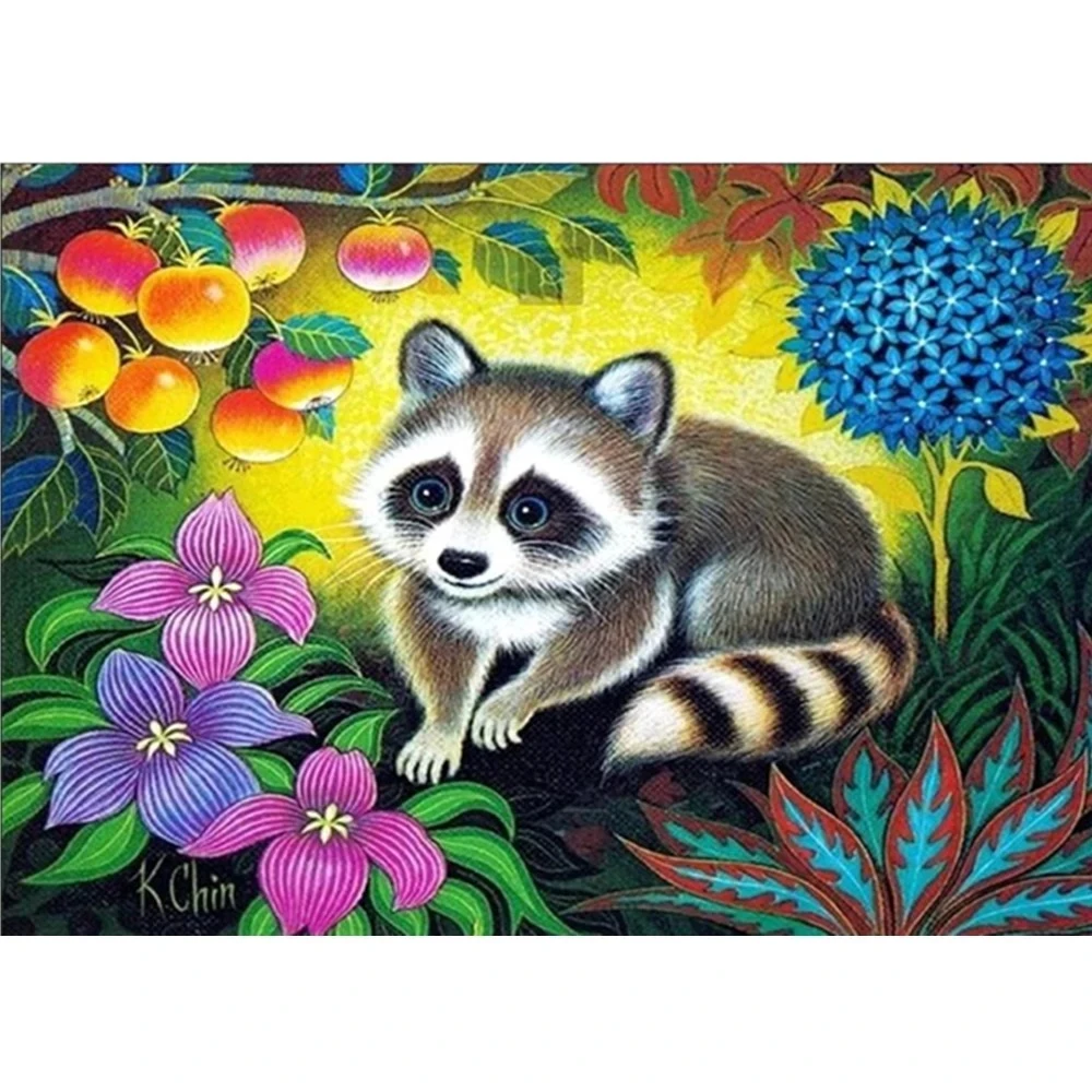 

5D DIY Diamond Painting Round Diamond "Animal Puppy Party" Embroidery Cross Stitch Home Decoration Christmas Gift
