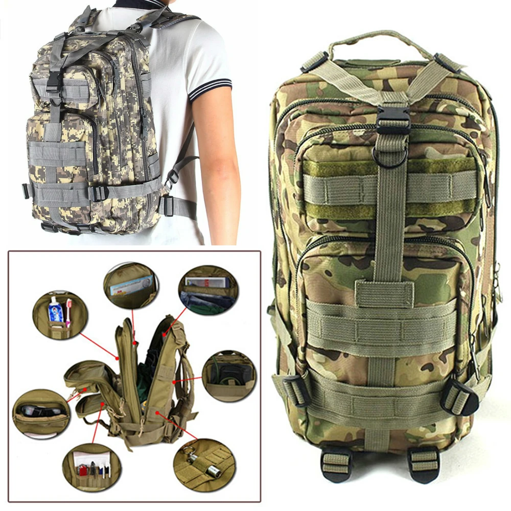 2018 уличный военный тактический рюкзак из ткани Оксфорд 30 л спортивные дорожные