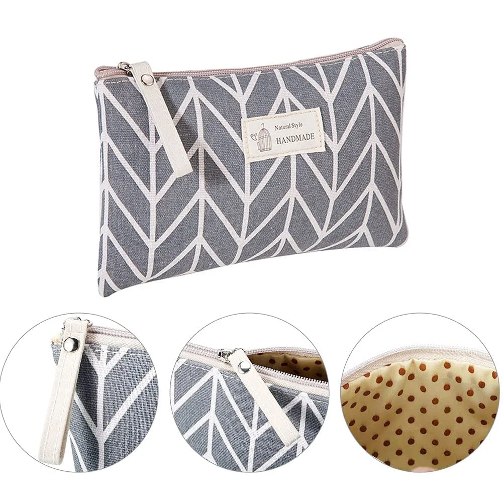 Женская клетчатая дорожная косметичка сумка для макияжа женская сумочка на