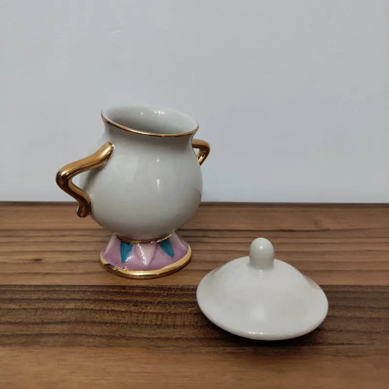 Горячая распродажа Красивая и чудовище сахарница оригинальный керамический