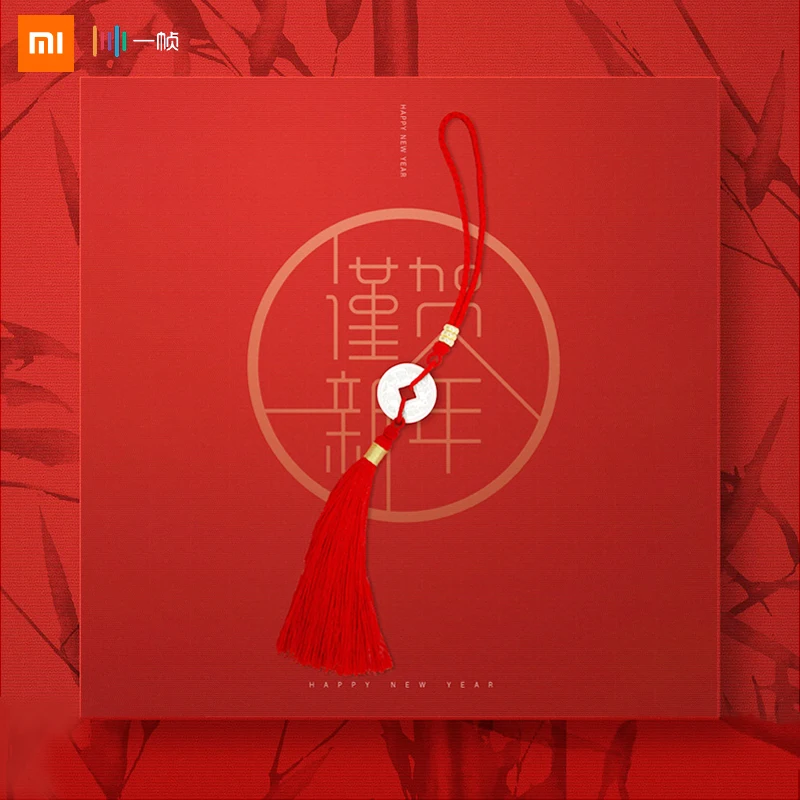 Xiaomi Mijia серебро 999 пробы украшения китайский узел приносящий удачу для женщин и