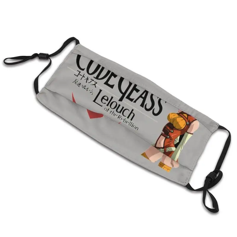 Маска Kallen козуки Code Geass Пылезащитная аниме Lelouch of мятежное лицо маска Защита