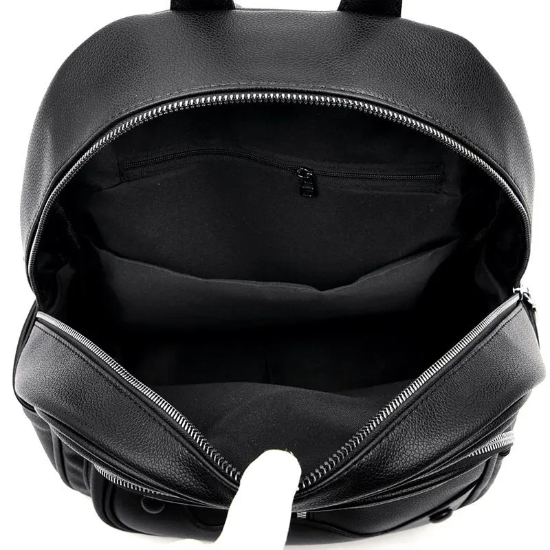 

Women Leather Backpack Sac A Dos Travel Bagpack Ladies Large Capacity Backpack for School Teenagers Girl Mochila Feminina Bags