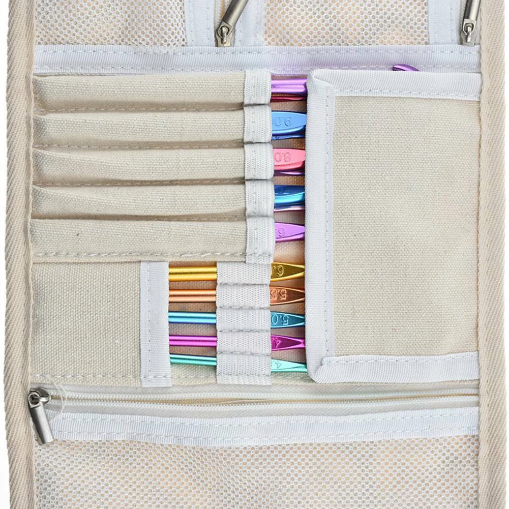 Сова вязальный крючок Чехол держатель иглы для хранения Организатор мешок крена