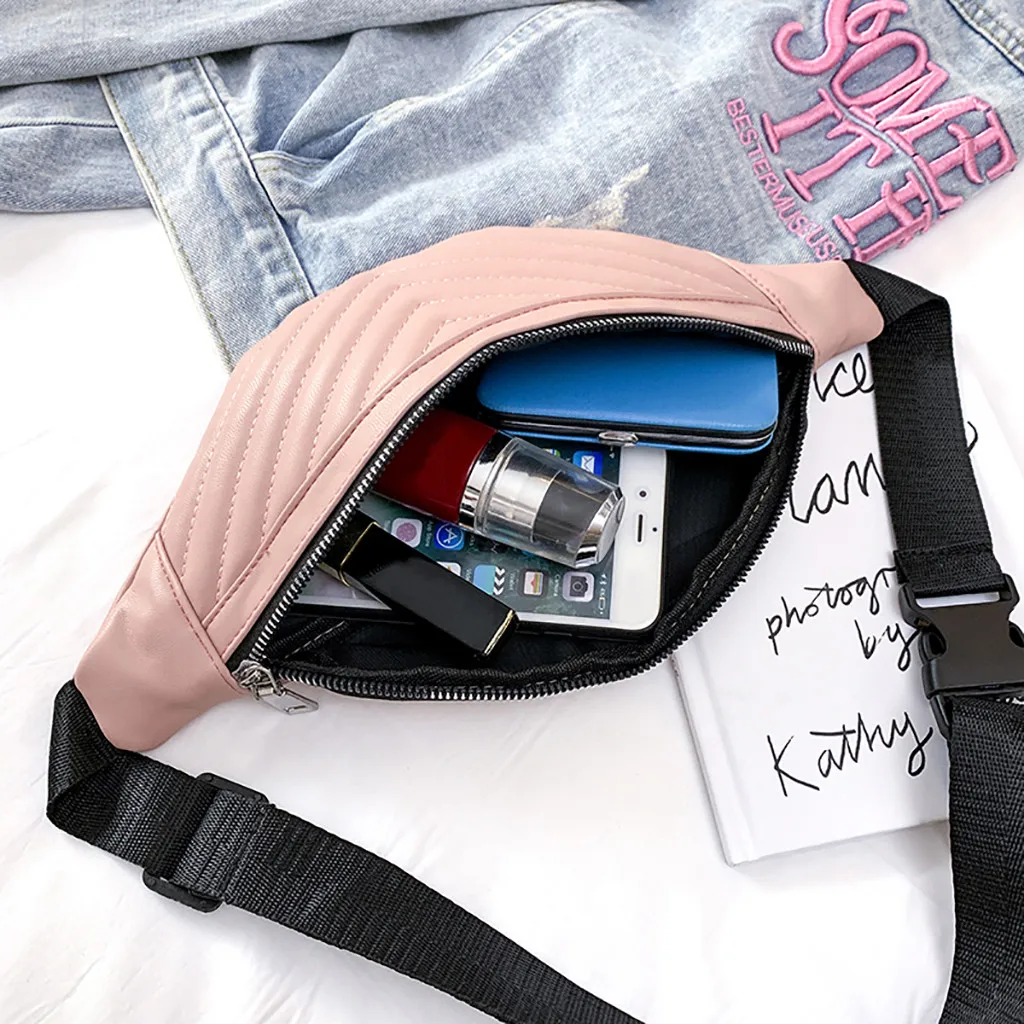 New Elegant Waist Bag For Women Joker Simple Crossbody Fashion Chest Pocket Pocket Shoulder Bag Hand Bags