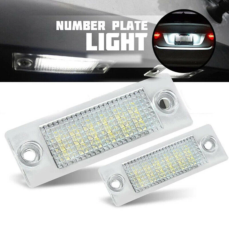 

1 Pair LED Car License Number Plate Light Lamp Fit for VW Touran/for Passat/for Jetta/for Caddy Auto Accessories Car-Styling
