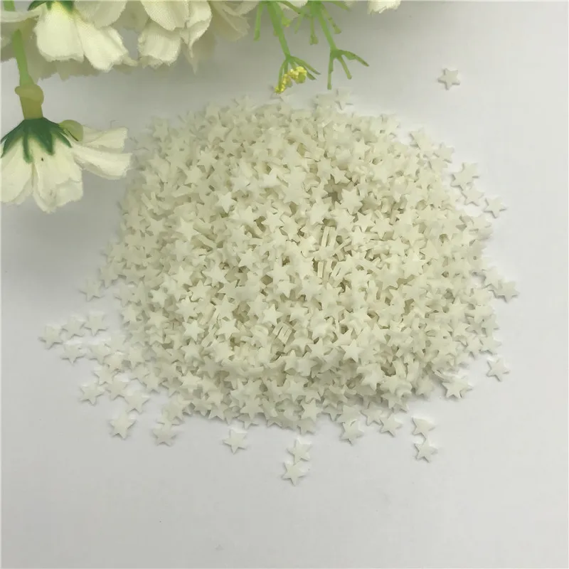 Пайетки для поделок из полимерной прозрачной глины 20 г | Дом и сад