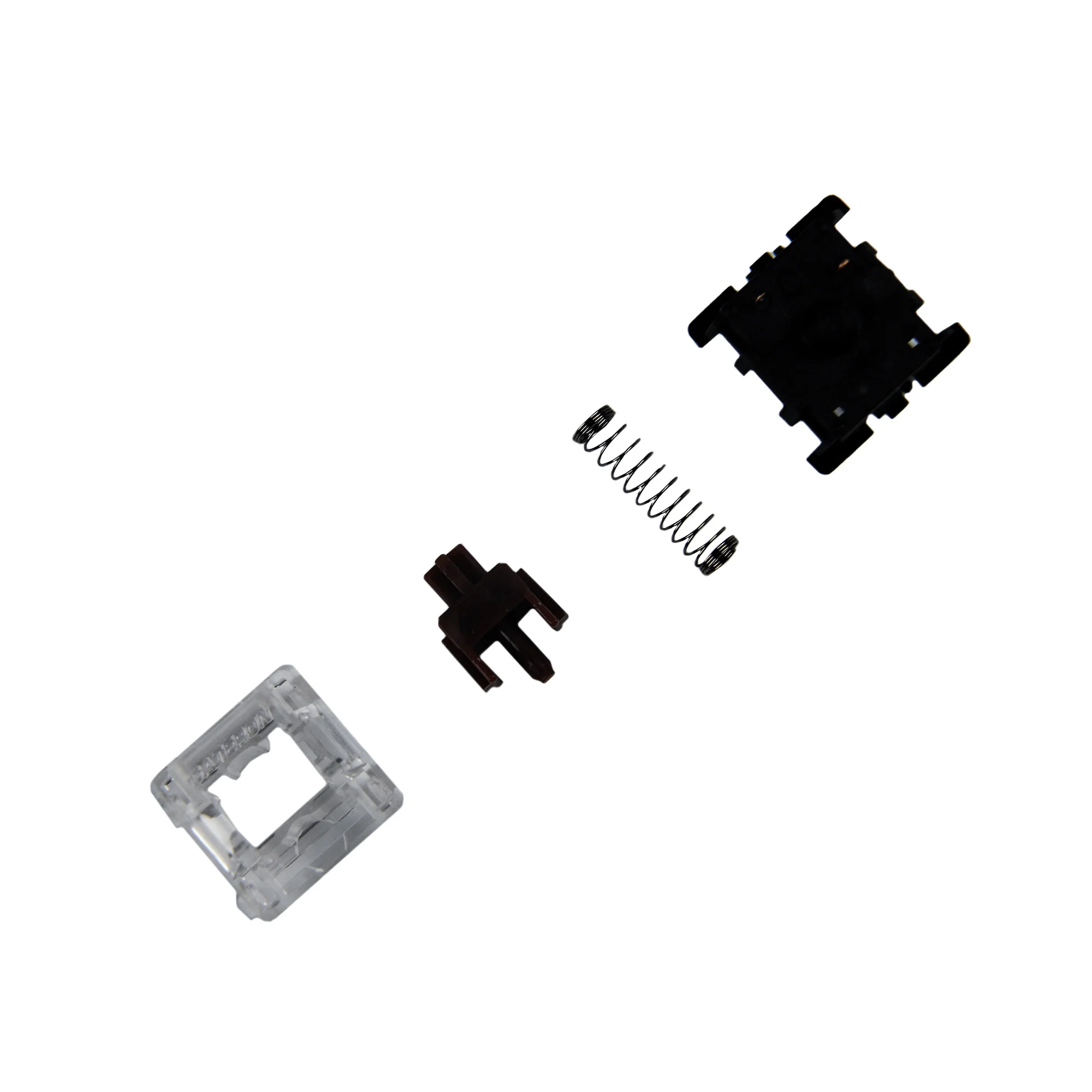 Прозрачный оптовая продажа 110 штук \ Лот Gateron MX коммутаторы 3 pin 5 переключатели вал