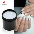 MSHARE молочно-белый Желейный гель для наращивания ногтей UV Led Builder 142 г мягкий крем