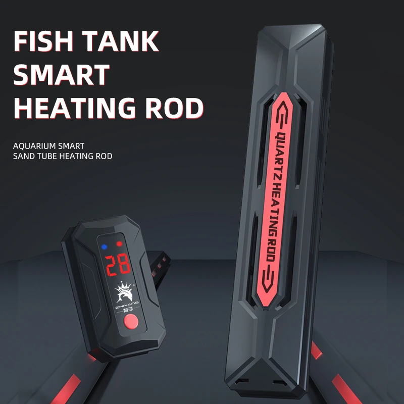US/EU 110V 220V External Heaters Temperature Control Fish Tank Display Digital LED Aquarium Submersible Adjustable Water Heating