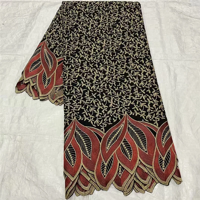 

100% Cotton LACE New Arrivals African Cotton Lace Fabric With Stones Swiss Voile Lace In Switzerland For Nigerian Dress L66-989