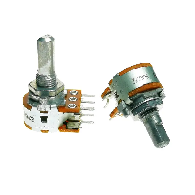 

3PCS Japan ALPS RK16 15MM Rotary Potentiometer 50K 50KAX2 503 Audio Volume Control Pot New Original WH148