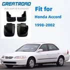 Для Honda Accord 1998-2002 Брызговики спереди и сзади брызговик 1999 2000 2001 Декодер каналов кабельного телевидения формованные Брызговики аксессуары