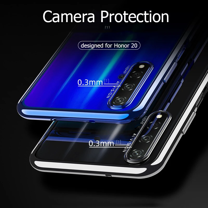 Чехол для телефона Huawei Honor 10 10i Lite 20 20Pro 20lite Pro lite 20s роскошные прозрачные