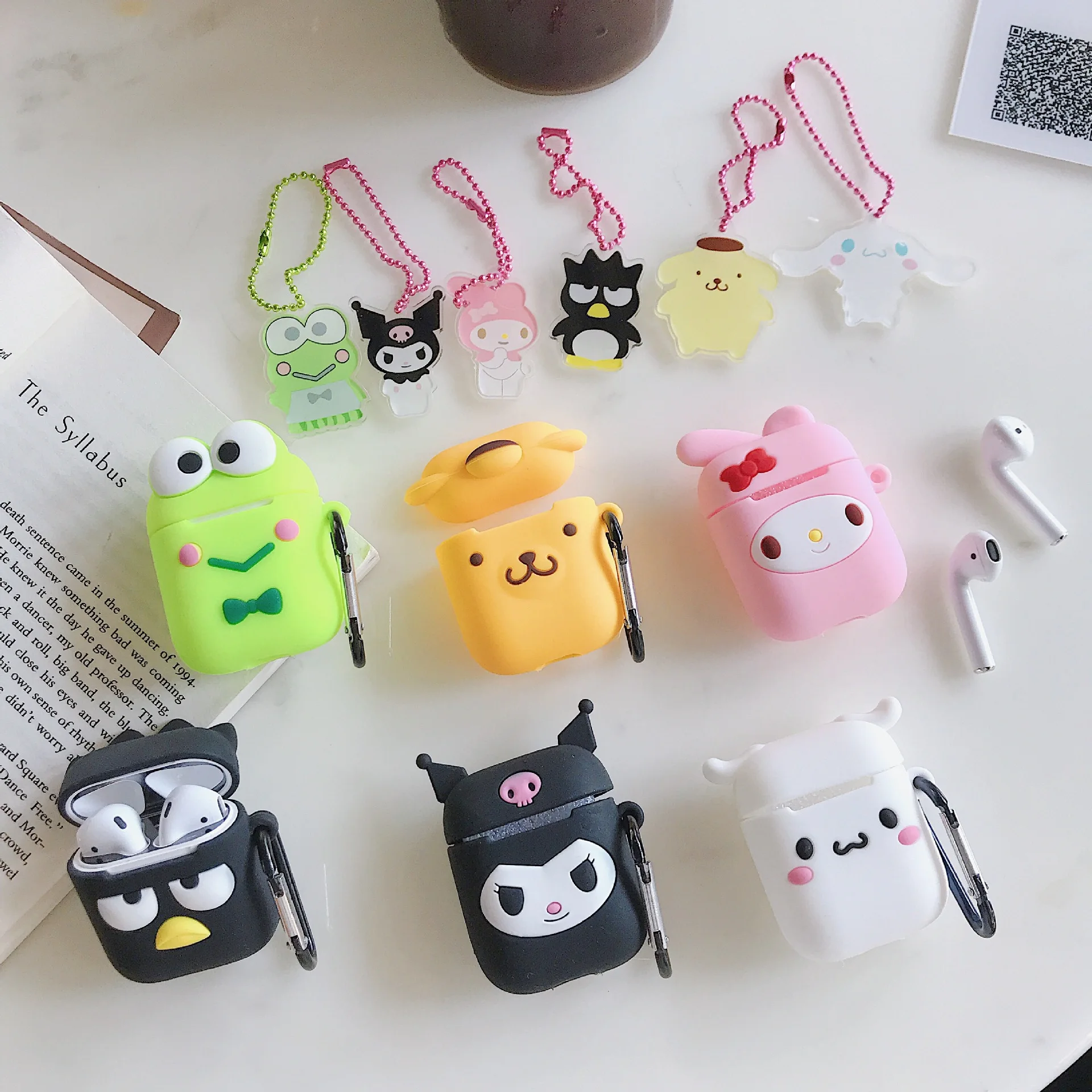 Популярный брелок с дизайном лягушка для наушников Apple Airpods 2 Чехол Earpods Funda