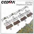 Велосипедные дисковые тормозные колодки Ex Plus 4 пары для AVID SRAM код 2011 + направляющая R для дискового тормоза, улучшенный полимер из алюминиевого сплава