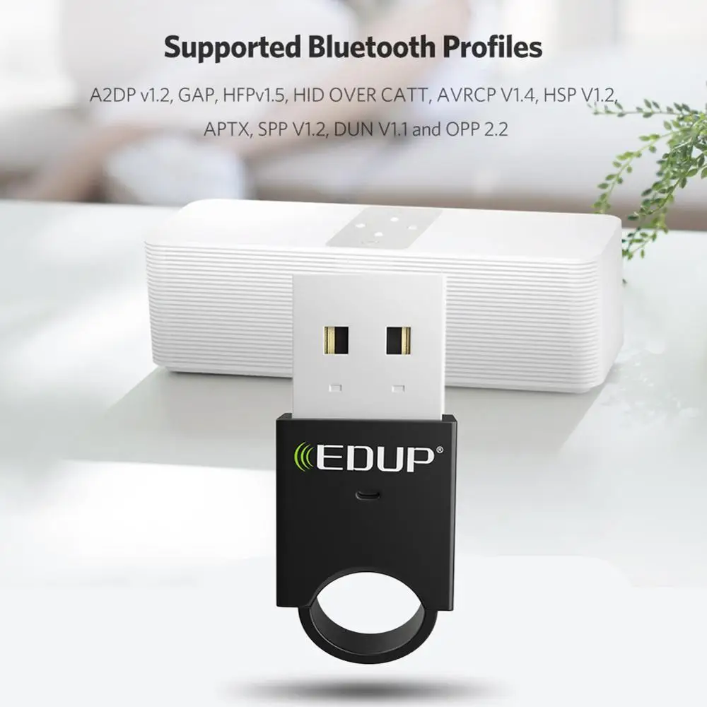 Беспроводной USB Bluetooth-адаптер совместимый с 4 0 донгл музыкальный звуковой