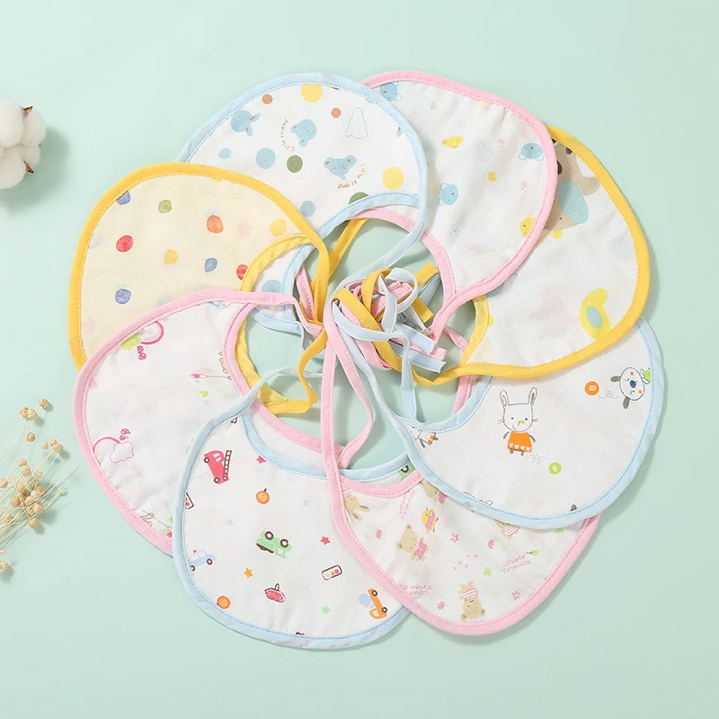 Высокоплотный 6-слойный хлопковый марлевый нагрудник на шнуровке одежда для