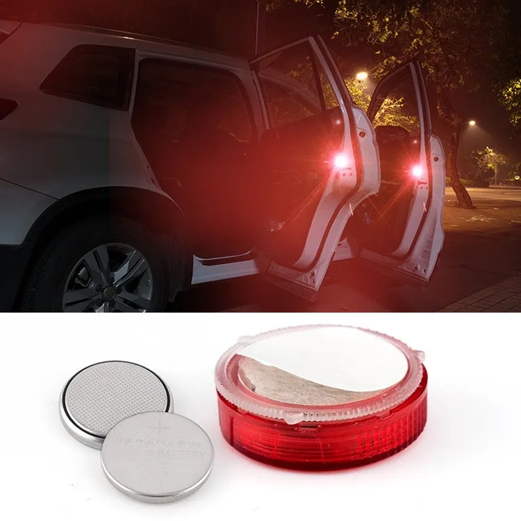 Светодиодная Автомобильная сигнальная лампа для безопасности открытой двери