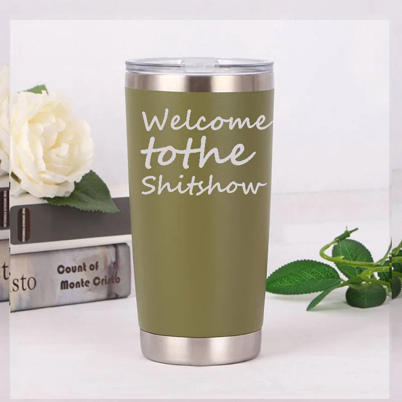 

Термос с двойными стенками, из нержавеющей стали, 20 унций