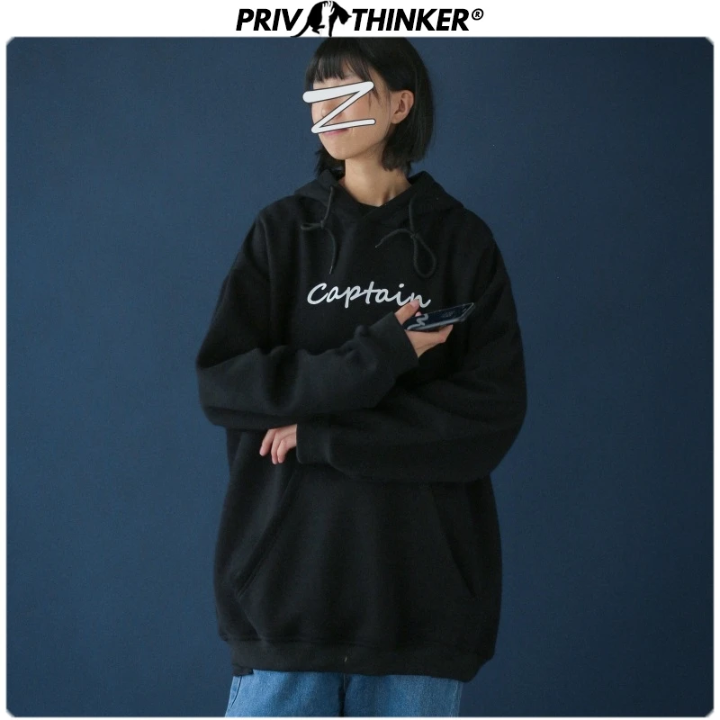 Privathinker женщины печатных осень зима утепленный пуховик с капюшоном Swetshirts женский