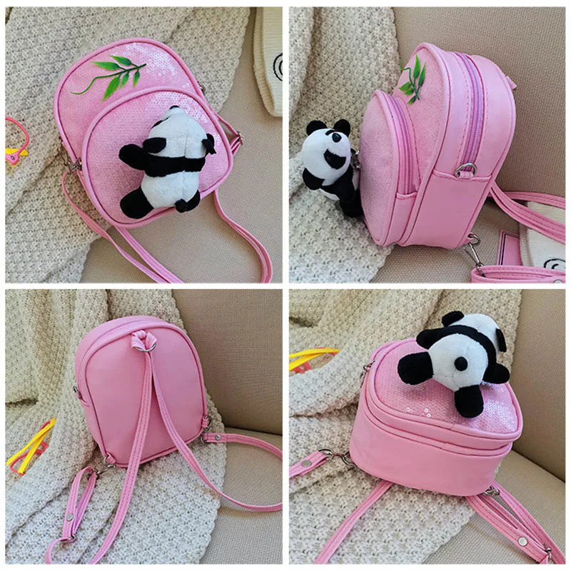 Мини-сумка через плечо из искусственной кожи для маленьких девочек блестящие