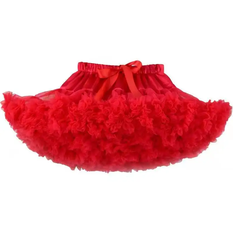 Kids Girls Tutu Skirts Princess Pettiskirt Ballet Dance Birthday Party Costume Chlidren Clothes For 0 -3year images - 6
