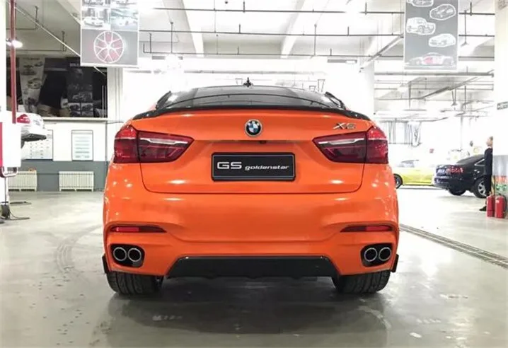 Спойлер для BMW X6 высококачественный спойлер из углеродного волокна P Performance Style 2015