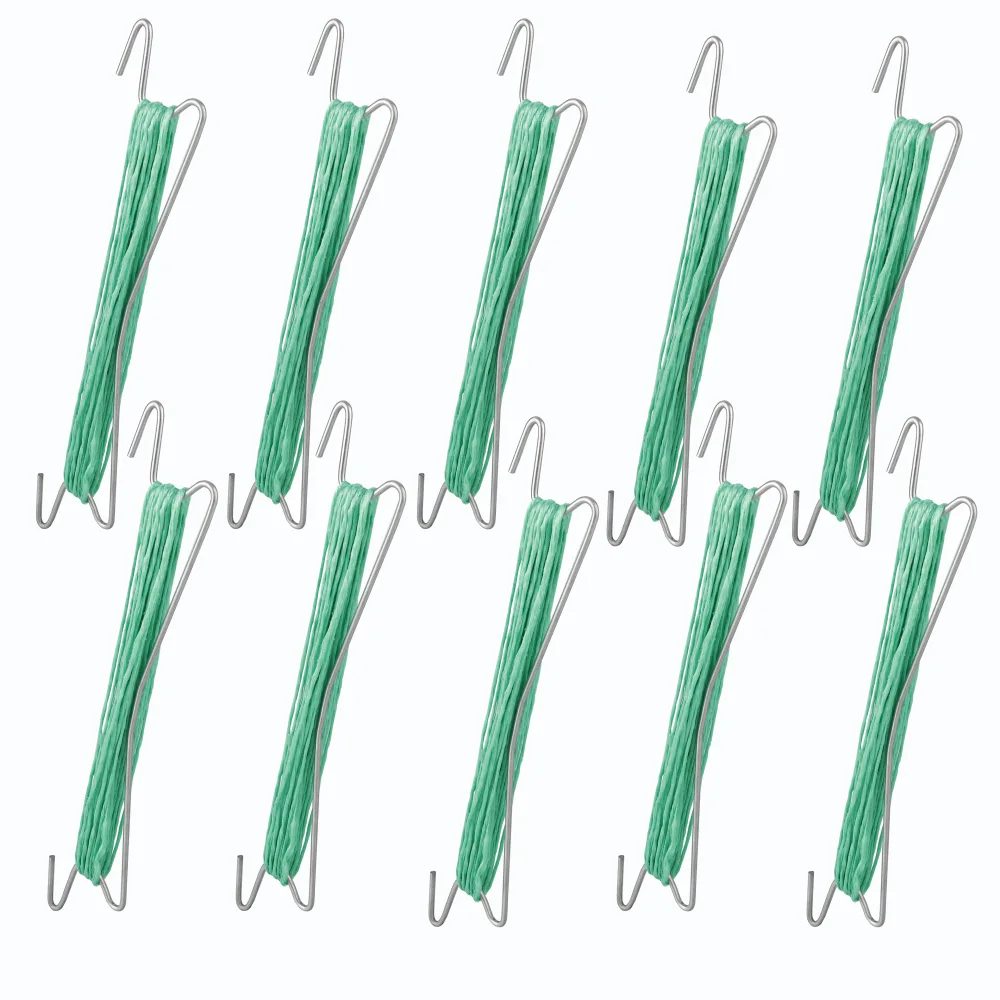 

Plant Roller Tomato Holder Greenhouse Accessories Grow 10/15m 10pcs Gardening Outdoor Weather-resistant Fruit And Vegetable Hook