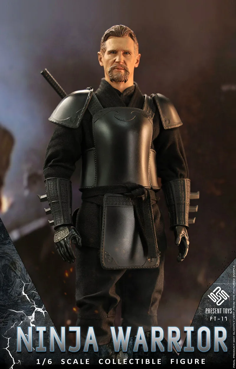 

В наличии 1/6, игрушки в подарок, двойной костюм, фигурка ниндзя воина, полный комплект, 12 дюймов, Мужская экшн-фигурка солдата