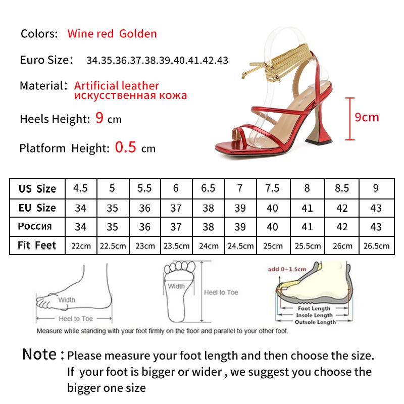 

Summer Color Matching Sexy Strappy Strap Combination Open-toed Wine Glass with Female High-heeled Sandals ZL