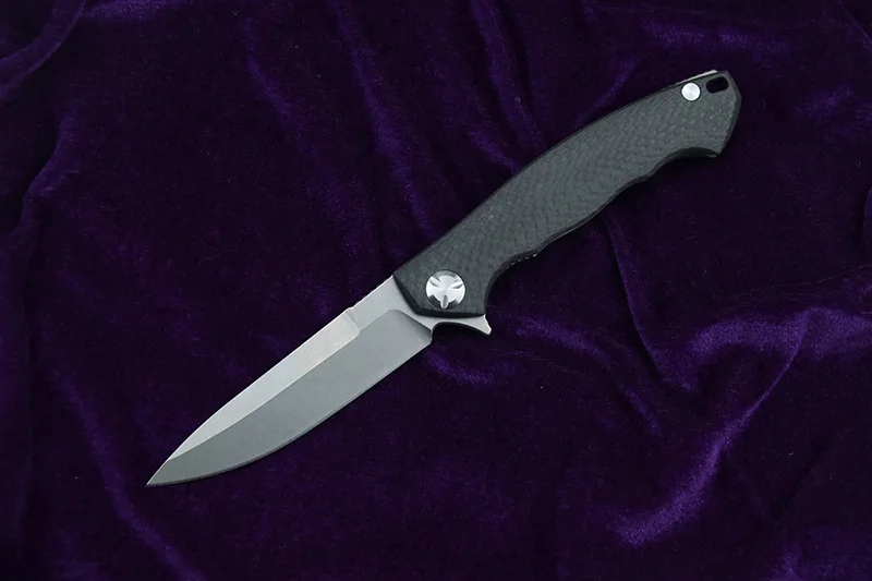 LEMIFSHE ZT0454 Dmitry складной нож D2 лезвие TC4 титановая CF ручка наружные походные охотничьи карманные Фруктовые Ножи EDC инструменты